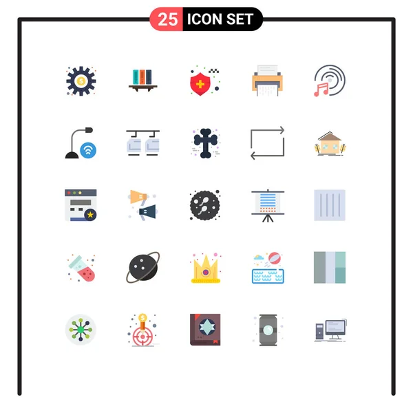 Set Modern Icons Symbols Signs Delete Confidential Database Insurance Auto — Stock Vector