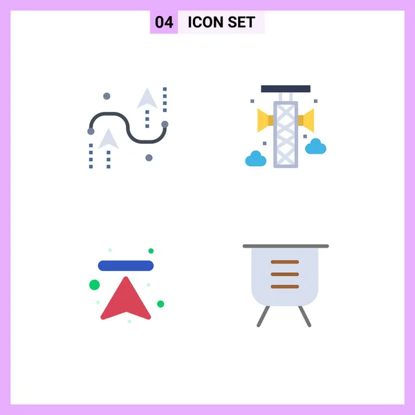 Stock Vector Icon Pack Mit Linienzeichen Und Symbolen Für Codierung — Stockvektor