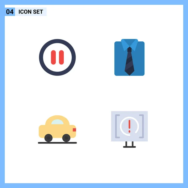 Universal Flat Icons Set Web Mobile Applications Interface Viagens Roupas — Vetor de Stock