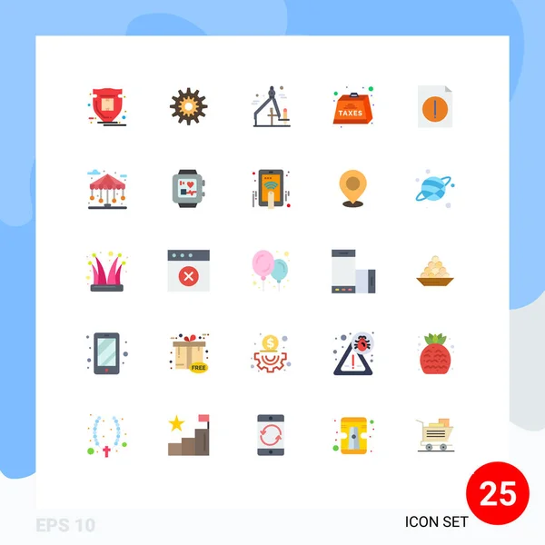 Creative Icons Modern Signs Syrements Payable Duties System Charge Graphic — Vector de stock