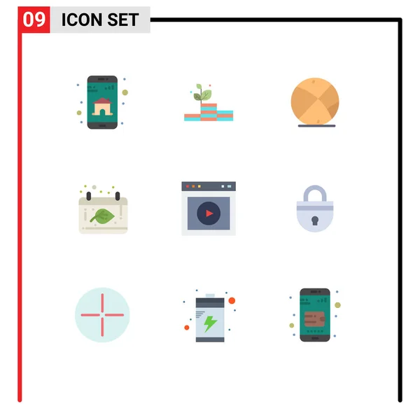 Set Modern Icons Tanda Tanda Untuk Thanksgiving Basketball Date Musim - Stok Vektor