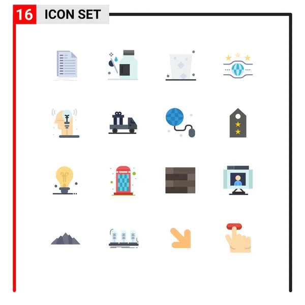 Set Iconos Interfaz Usuario Moderna Símbolos Signos Para Campeonato Cinturón — Archivo Imágenes Vectoriales