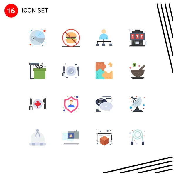 Universal Symbols Gift Joystick User Controller Game Editable Pack Creative — 스톡 벡터