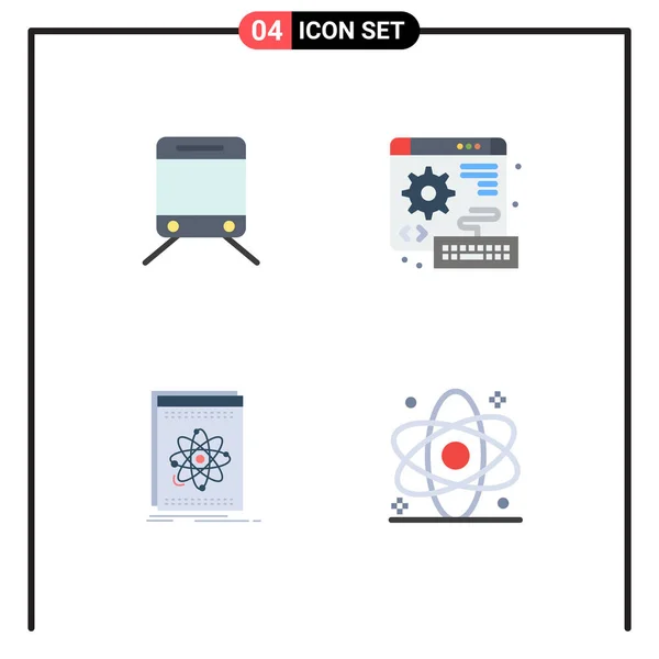 User Interface Flat Icon Pack Modern Signs Symbols Regular Developer — Διανυσματικό Αρχείο