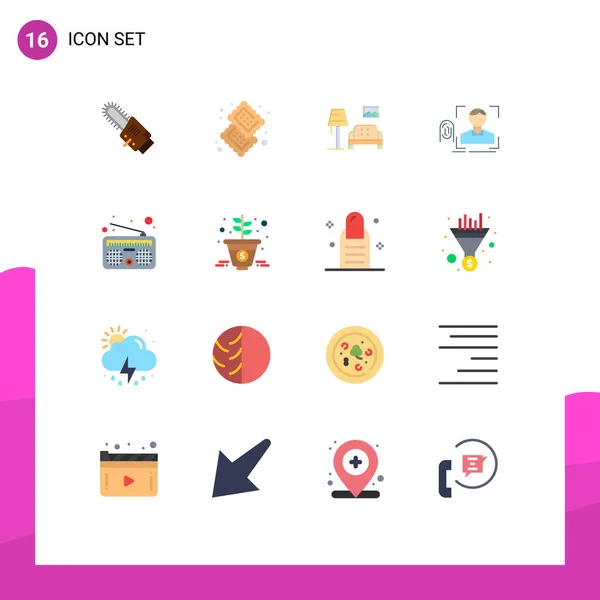 상업용 갤러리 Editable Pack Creative Vector Design Elements — 스톡 벡터