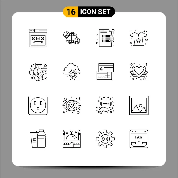 Set Modern Icons Symbols Signs Flower Baby Internet Erasure Decryption — Stock Vector