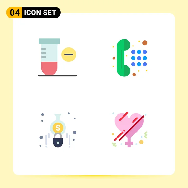 Stock Vector Icon Pack Line Signs Symbols 계산기 Communication Dial — 스톡 벡터