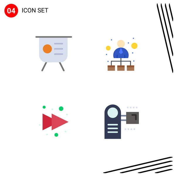 User Interface Flat Icon Pack Modern Signs Symbols Finance Arrow — Stockový vektor