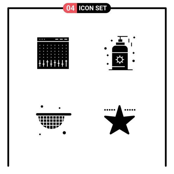 Icône Vectorielle Stock Pack Signes Symboles Ligne Pour Console Agriculture — Image vectorielle