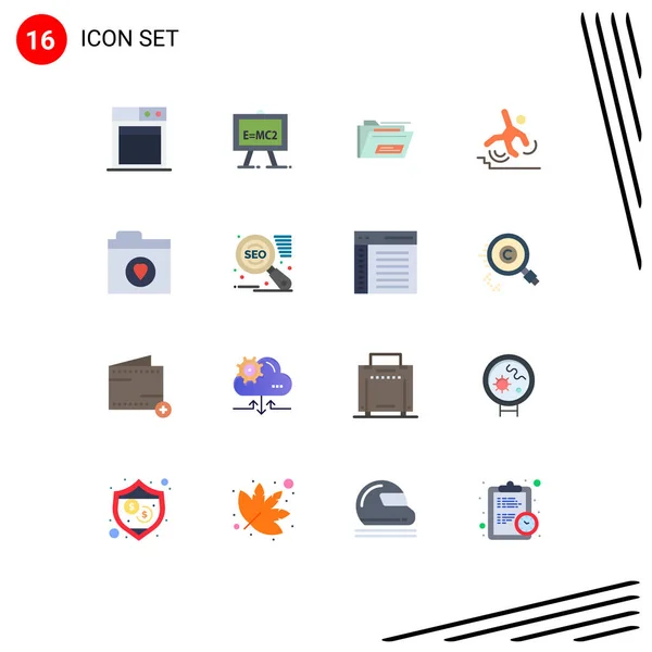 Creative Icons Moderne Zeichen Und Symbole Von Dateien Sturz Datei — Stockvektor