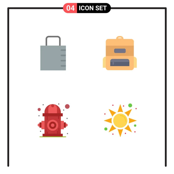 Flat Icon Concepto Para Sitios Web Móviles Aplicaciones Clave Medio — Archivo Imágenes Vectoriales