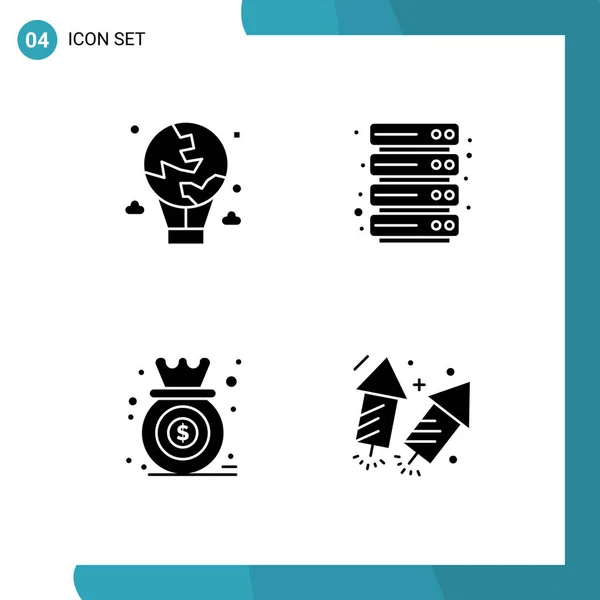 Kreative Symbole Moderne Zeichen Und Symbole Aus Luft Diagramm Global — Stockvektor