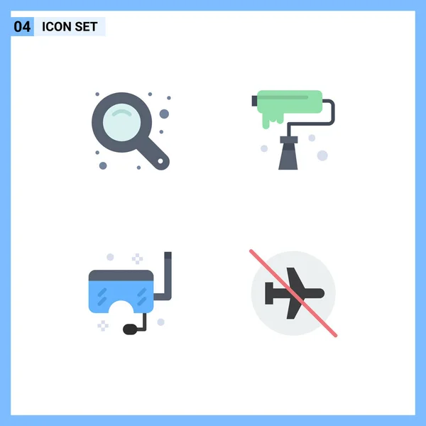 Stock Vector Icon Pack Mit Linienzeichen Und Symbolen Für Maximierung — Stockvektor