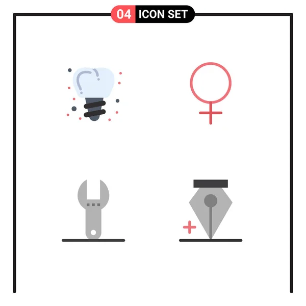 Icône Vectorielle Stock Paquet Signes Symboles Ligne Pour Implanter Ajouter — Image vectorielle