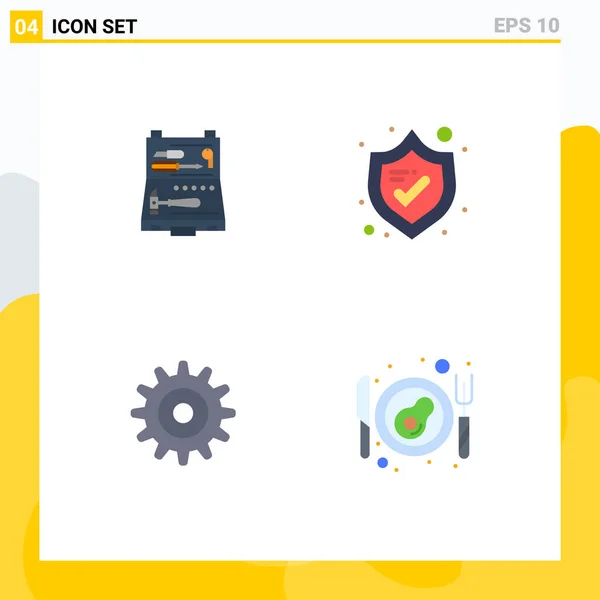 Universal Icon Symbols Group Modern Flat Icons Tools Setting Repair — Stockový vektor