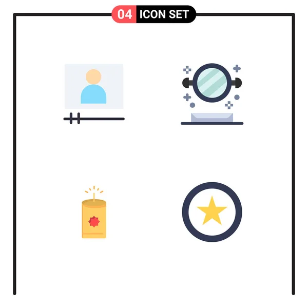 Pack Creative Flat Icons Video Chinese Bathroom Toilet Interface Editable — Stock Vector