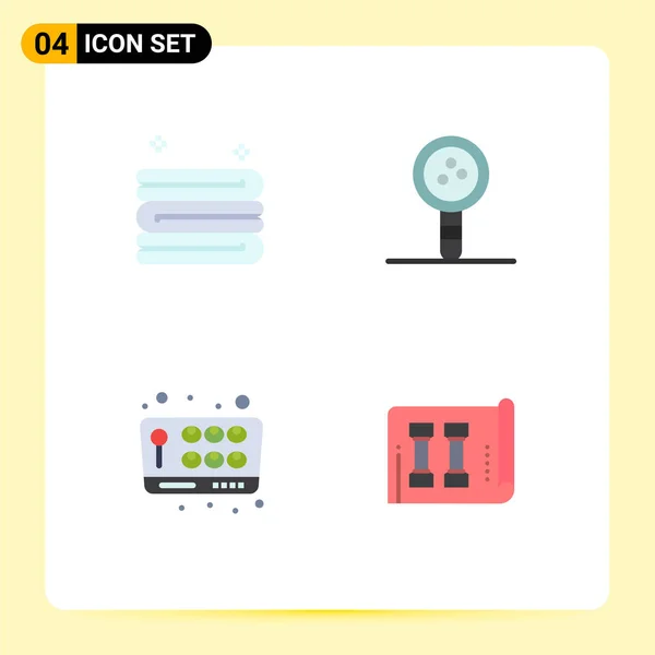 Universal Icon Symbols Group Modern Flat Icons Clean Game Biology — Vector de stoc