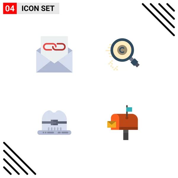Pack Iconos Peso Moderno Símbolos Para Medios Impresión Web Tales — Vector de stock
