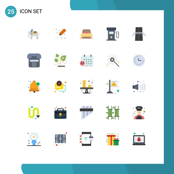 Stock Vector Icon Pack Line Signs Symbols Grid Construction Room — 스톡 벡터