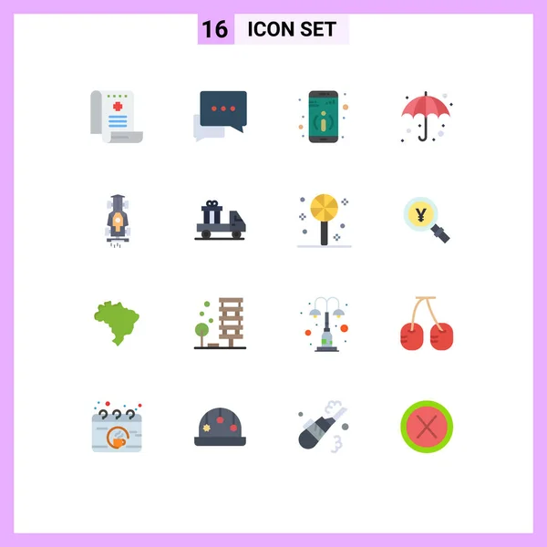 Set Modern Icons Tanda Tanda Untuk Rumus Basah Gelembung Cuaca - Stok Vektor