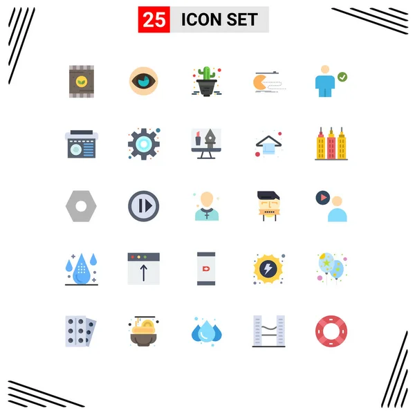 Stock Vector Icon Pack Líneas Signos Símbolos Para Avatar Juego — Archivo Imágenes Vectoriales