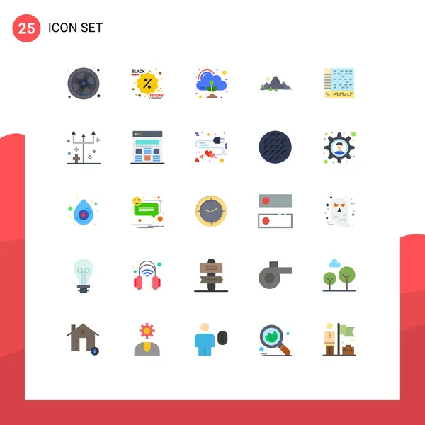 Stock Vector Icon Pack Mit Linienzeichen Und Symbolen Für Ableton — Stockvektor