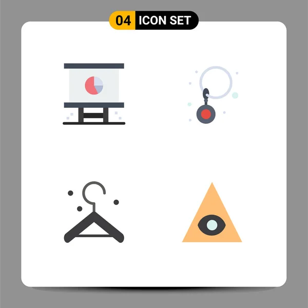 Universal Icon Symbols Group Modern Flat Icons Business Hanger Planning — Stock Vector