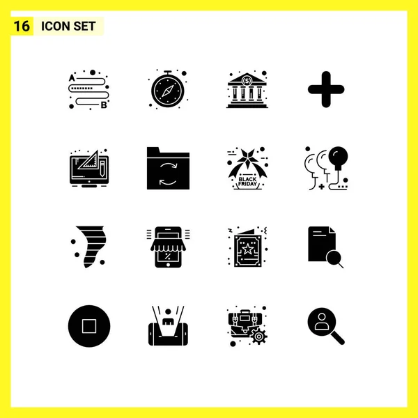 Creative Icons Modern Signs Sysymbols Digital Creative Buy Sign New — Vector de stock