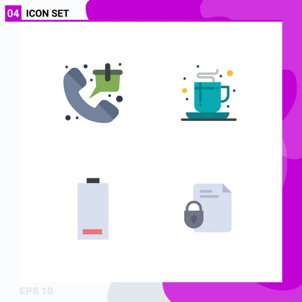 Flat Icon Concept Pour Les Sites Web Mobile Applications Sac — Image vectorielle