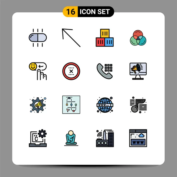 Stock Vector Icon Pack Sinais Linha Símbolos Para Suporte Ajuda —  Vetores de Stock