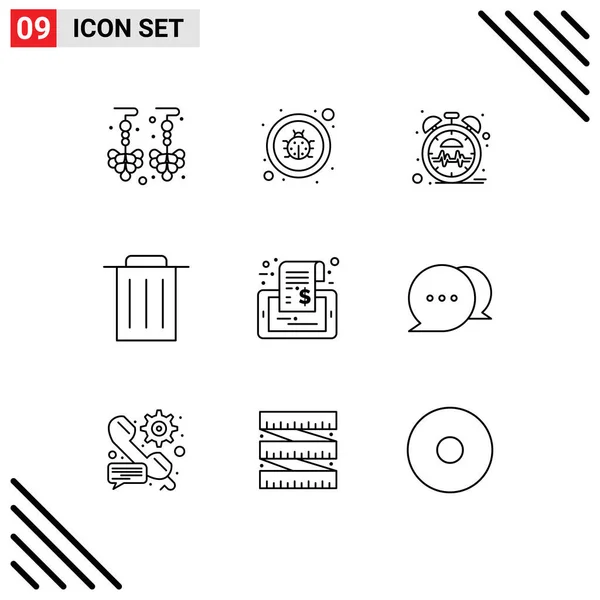 Universal Icon Symbols Grupo Esquemas Modernos Venta Móvil Corazón Etiqueta — Vector de stock