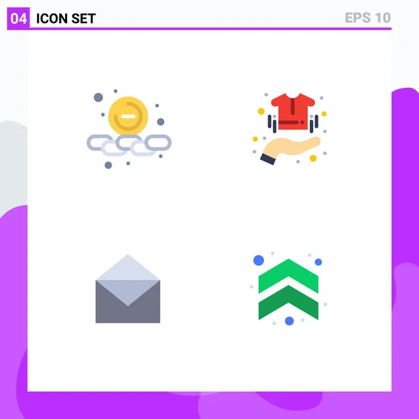 Creative Icons Современные Знаки Символы Меньшего Email Web Sale Message — стоковый вектор