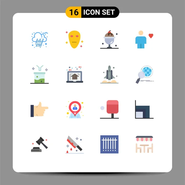 Stock Vector Icon Pack Line Signs Symbols Data Filtering Big — 스톡 벡터