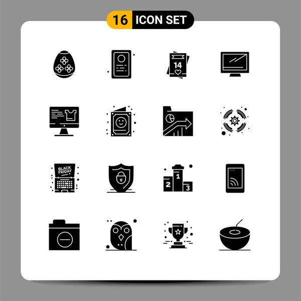 Conjunto Iconos Creativos Universales Simplemente Vector Ilustraciones Para Aplicaciones Web — Vector de stock