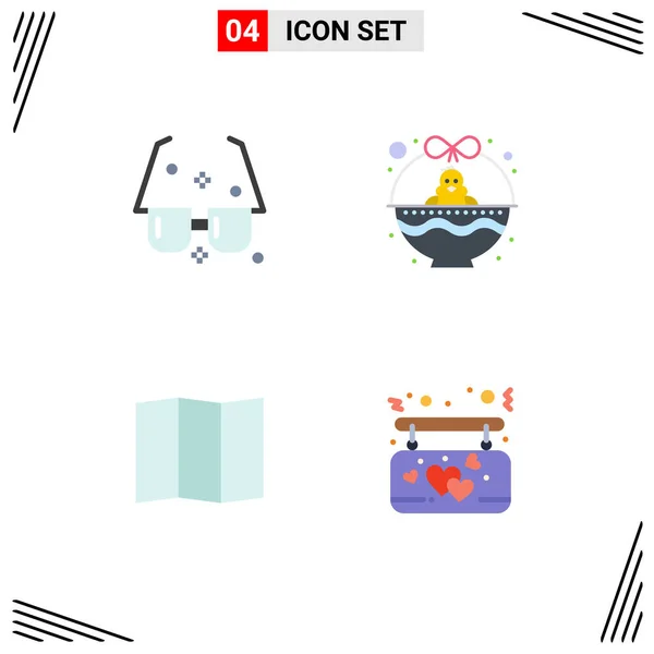 Set Dari Ikon Kreatif Universal Cukup Ilustrasi Vektor Untuk Aplikasi - Stok Vektor