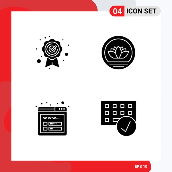 Vector Icon Pack Line Signs Symbols Best Quality Wireframe Bangladesh — 스톡 벡터