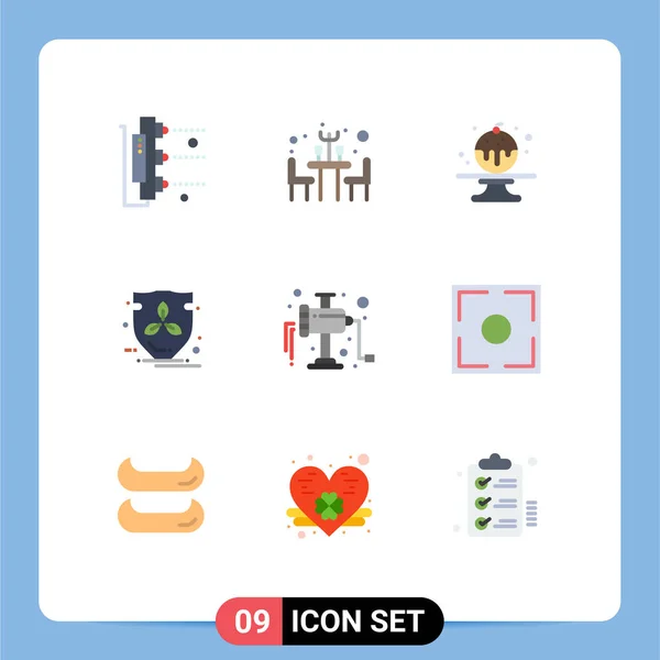 Universal Icon Symbols Group Modern Flat Colors Focus Manual Candy — Stockový vektor