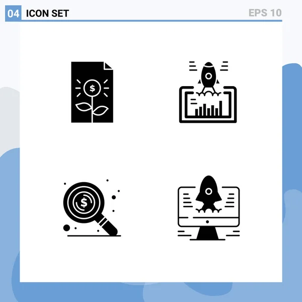 Creative Icons Современные Знаки Символы Банка Сети Финансов Проекта Денег — стоковый вектор