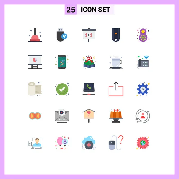 Creative Icons Modern Signs Sysymbols Day One Education Military Diamond — Vector de stock