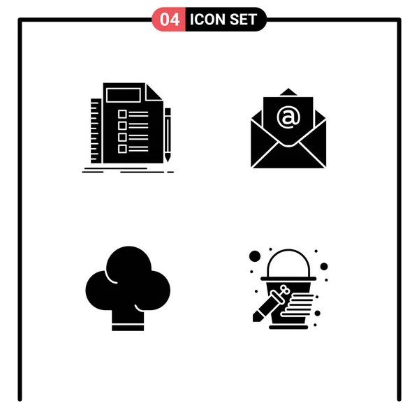 Απόθεμα Vector Icon Πακέτο Γραμμών Και Σύμβολα Για Τις Επιχειρήσεις — Διανυσματικό Αρχείο