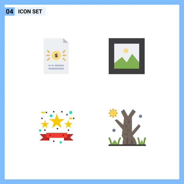 Set Von Kommerziellen Flat Icons Pack Für Banking Black Friday — Stockvektor