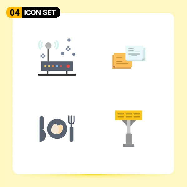 Universal Flat Icons Set Web Mobile Applications Connection Egg Network — Stock Vector