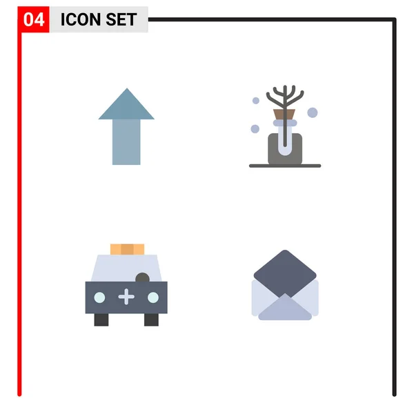 Universal Icon Symbolen Groep Van Modern Flat Iconen Van Pijl — Stockvector