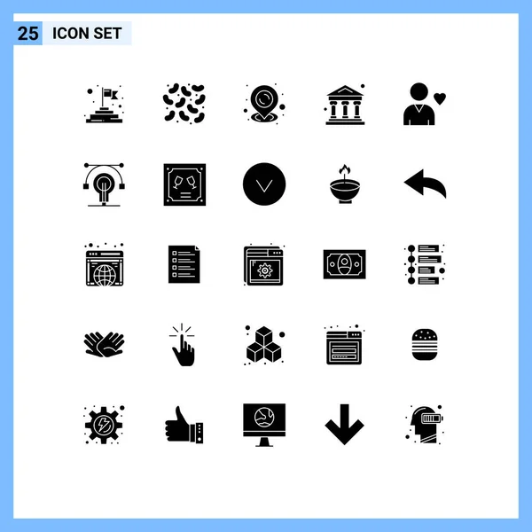 Vector Stock Icon Pack Líneas Señales Símbolos Para Idea Bombillas — Archivo Imágenes Vectoriales