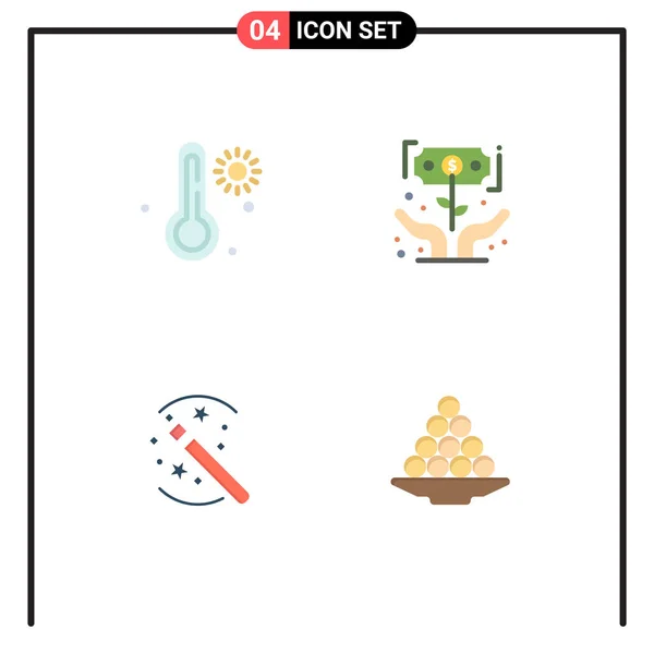 Universal Icon Symbols Group Modern Flat Icons Hot Solution Finance — Διανυσματικό Αρχείο