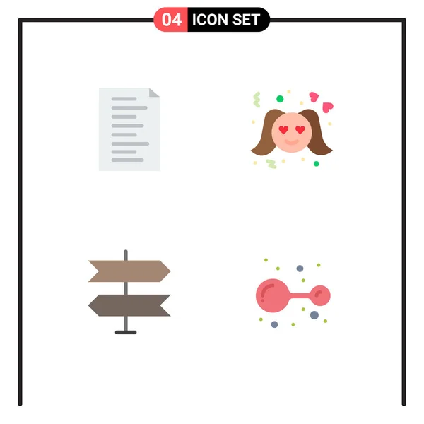 Icône Vectorielle Paquet Signes Symboles Ligne Pour Code Pointeur Amour — Image vectorielle