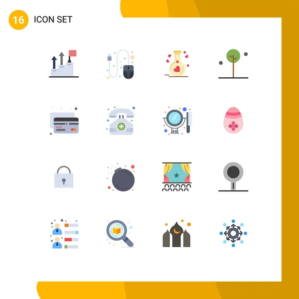 Set Modern Icons Symbols Signs Achievement Love Marketing Mouse Wedding — Stock Vector