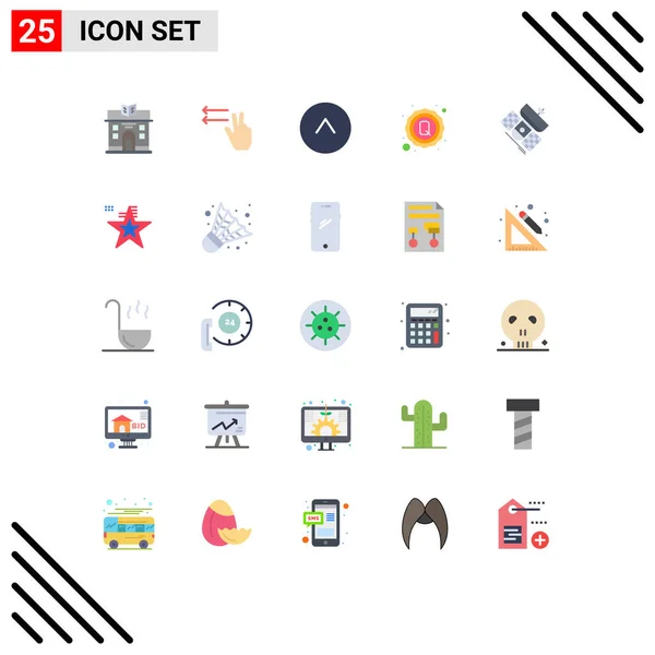 Set Modern Icons Sysymbols Signs Telecommunication Communication Broadcasting Tag Editable — Vector de stock