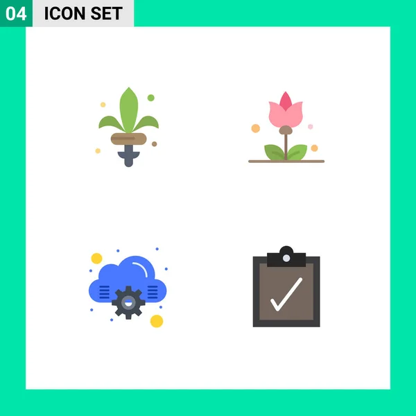 Universal Icon Symbols Group Modern Flat Icons Game Online Mardi — Vetor de Stock