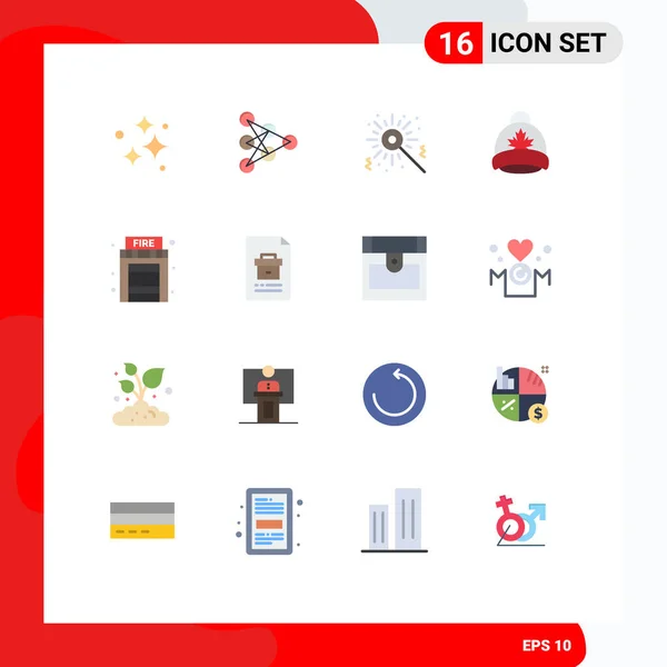 Vector Stock Icon Pack Líneas Signos Símbolos Para Hogar Canada — Vector de stock